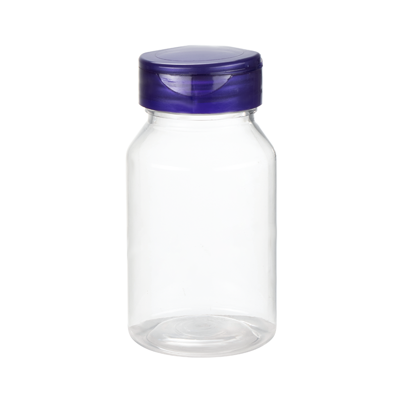 Flacon PET de 120 ml cu umăr oblic
