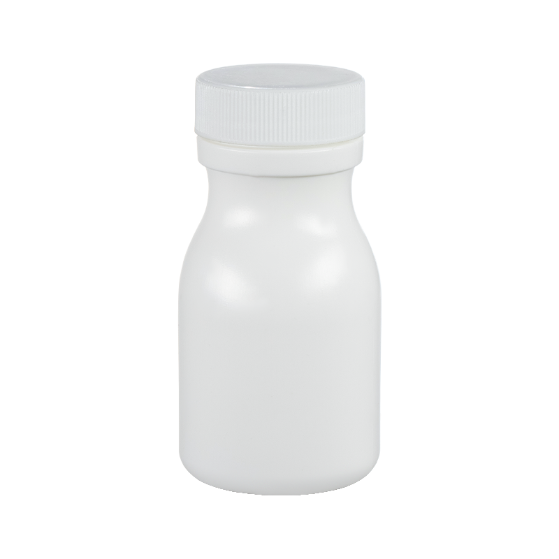 Sticlă HDPE de 60 ml în formă de lapte pentru depozitarea bomboanelor